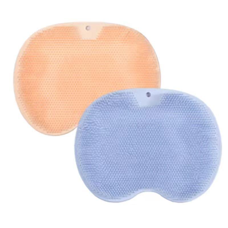 Fottvättverktyg, lat person, fotborste, sula massagedyna, hushållsfotsvamp för badrum, sugkopp med halkfri bälte