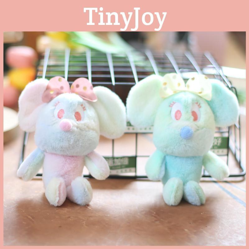 Adorable Cute Mouse Plush Toy Doll With Keychain Soft Short Plush Stuffed Animal