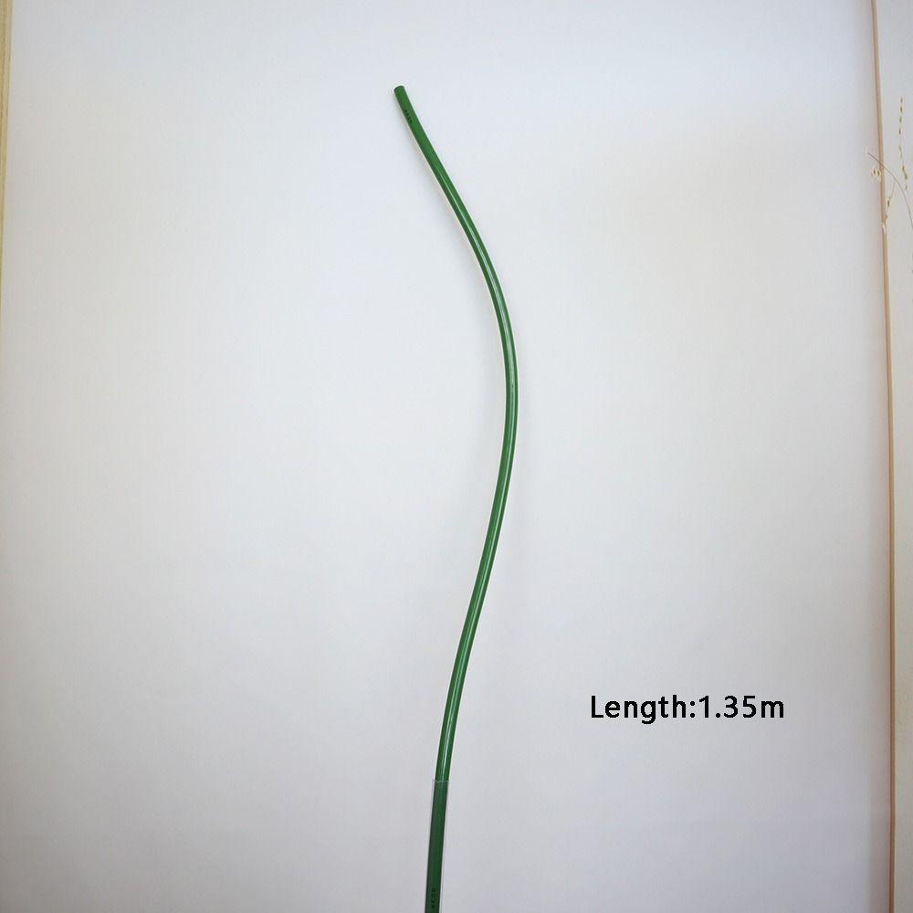 Simulation Artificial Flower Stand Pole 1.35m Giant Flores Pole New Green Leaves Flower Stem