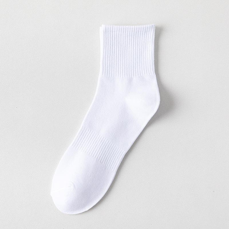 Pure Cotton Men's Spring and Summer Sweat-absorbing, Odor-proof and Breathable Cotton Autumn Socks, All-cotton Men's Socks