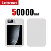 Lenovo 500000mAh Kabellose Magnetische Powerbank 22.5w Super Schnellladefunktion Tragbare Externe Akku-Bank Für Iphone Samsung