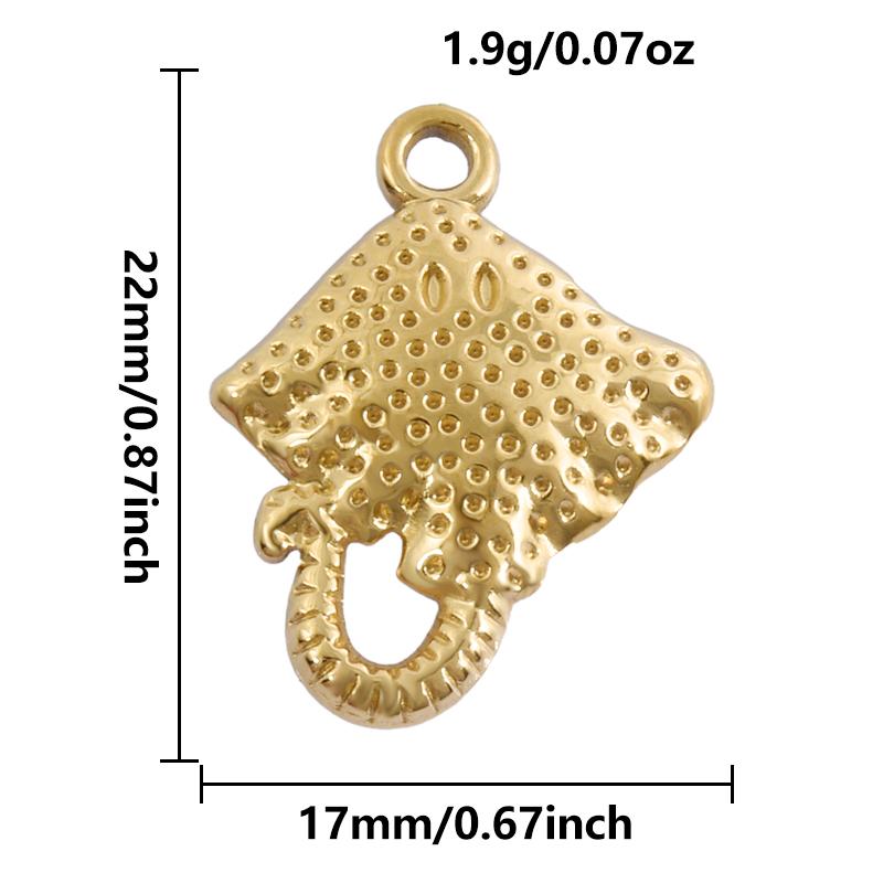 

6pcs Stainless Steel Real Natural Shell Enamel Charms For Jewelry Making Bulk Ocean Animal Pendant DIY Breloque Acier Inoxydable