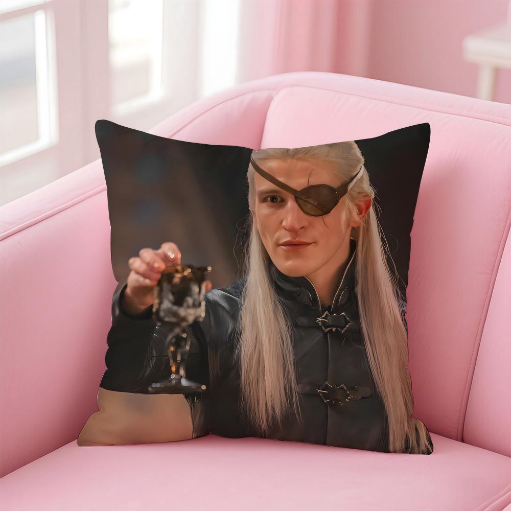 Federa Cuscino Aemond Targaryen Tessuto Morbido Amichevole & Zip Nascosta