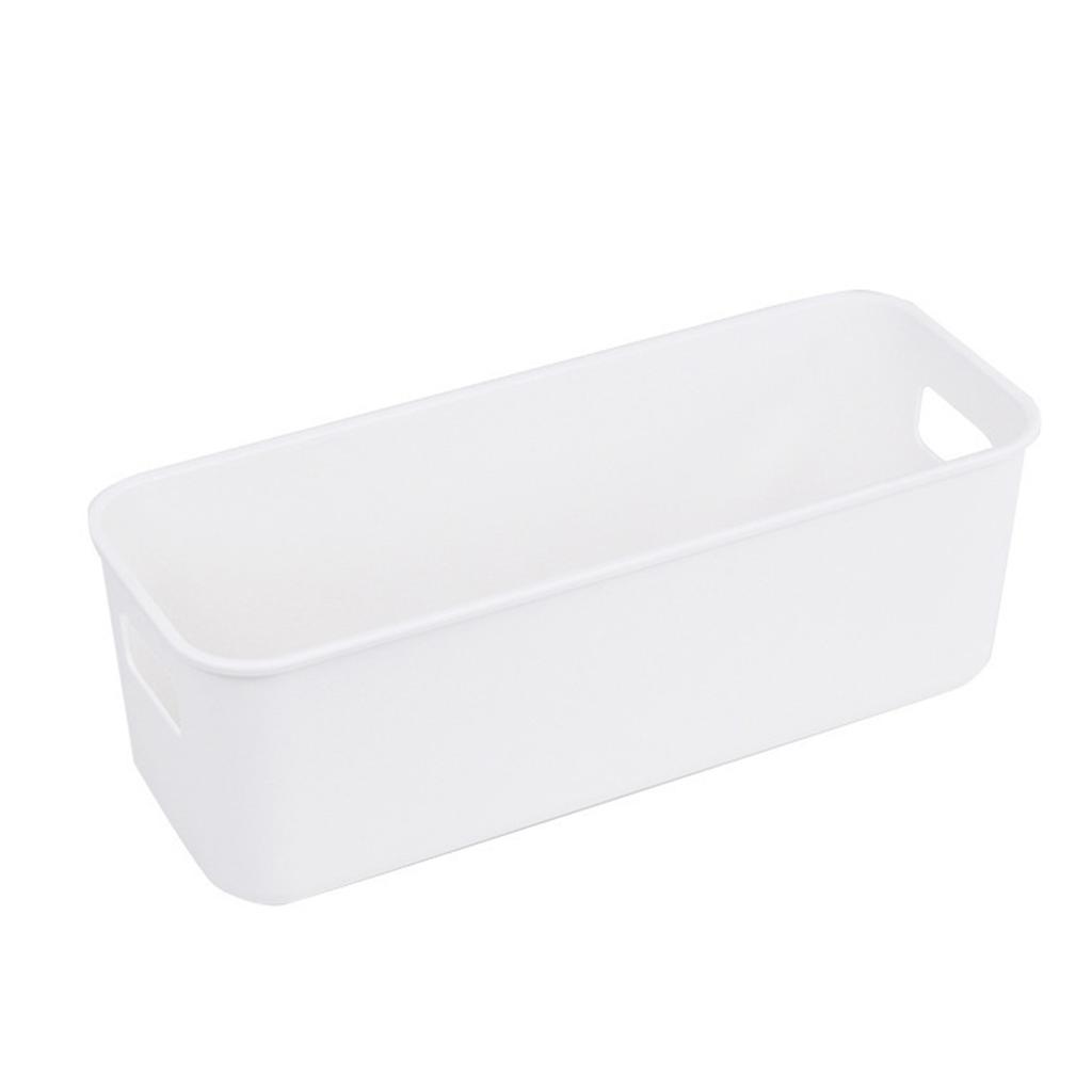 Plastic Desktop Storage Box Rectangular Large Capacity Portable Sundry Stationery Organizer for