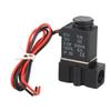 Fast Response Plastic Electric Solenoid Valve 12V DC 2 Position 2 Way Air Water OilG1 4