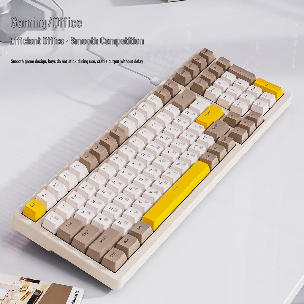 Free Wolf K3MAX Russian Gasket Mechanical Keyboard, Hot-Swappable Gaming Keyboard