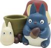 Ensky Studio Ghibli IKT-03B My Neighbor Totoro Seal Holder, Medium Totoro, Small Totoro, Approx. 45 X 62 X 70mm, PVC