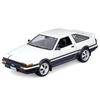 Maisto 1/24 Scale Toyota Sprinter Trueno AE86 White/Black / Diecast Model Car, Finished Model, 32916 WT