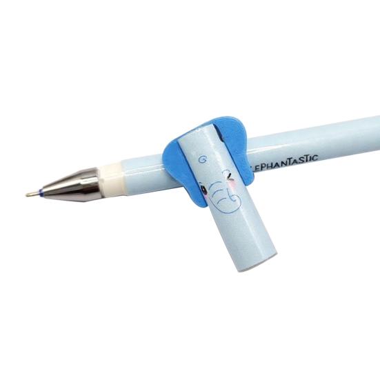 Elephant Lion Erasable Gel Pen Set Cute Animal Theme Smooth Writing Pen for Kids 0.7mm Tip Easy Erase Fun School