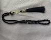 6mm Glass Imitation Pearl Tassel Prayer Beads Bracelet Pendant (99 Beads)