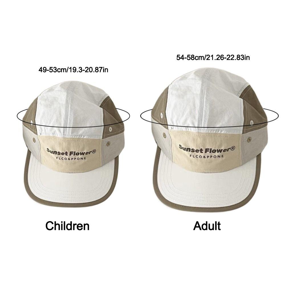 Korean Style Quick-drying Caps Parent-child Hat Kids Sun Hat All-match Baseball Cap  Kids