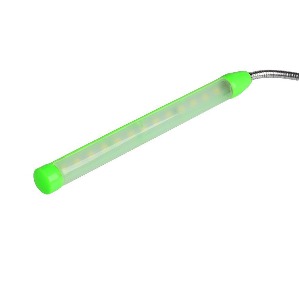 1Pc Flexible USB 13 LED Light Clip-on Clamp Bed Table Study Desk Reading Lamp