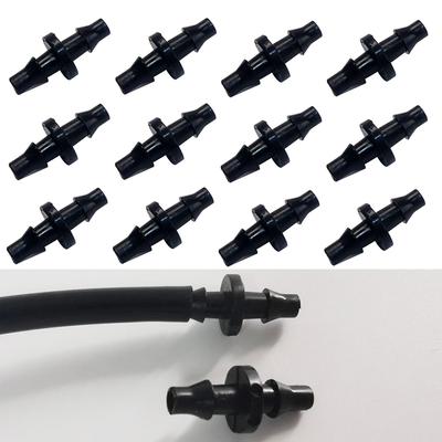50 Pcs Garden Hose Water Connector Drip Irrigation Tubing Hose Accessories Joint Barbed Tees Cross Eng Plug Adaptors