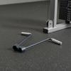 Triceps Pushdown Handle Heavy-Duty Metal Tricep Pull Down Bar Cable Machine Grip