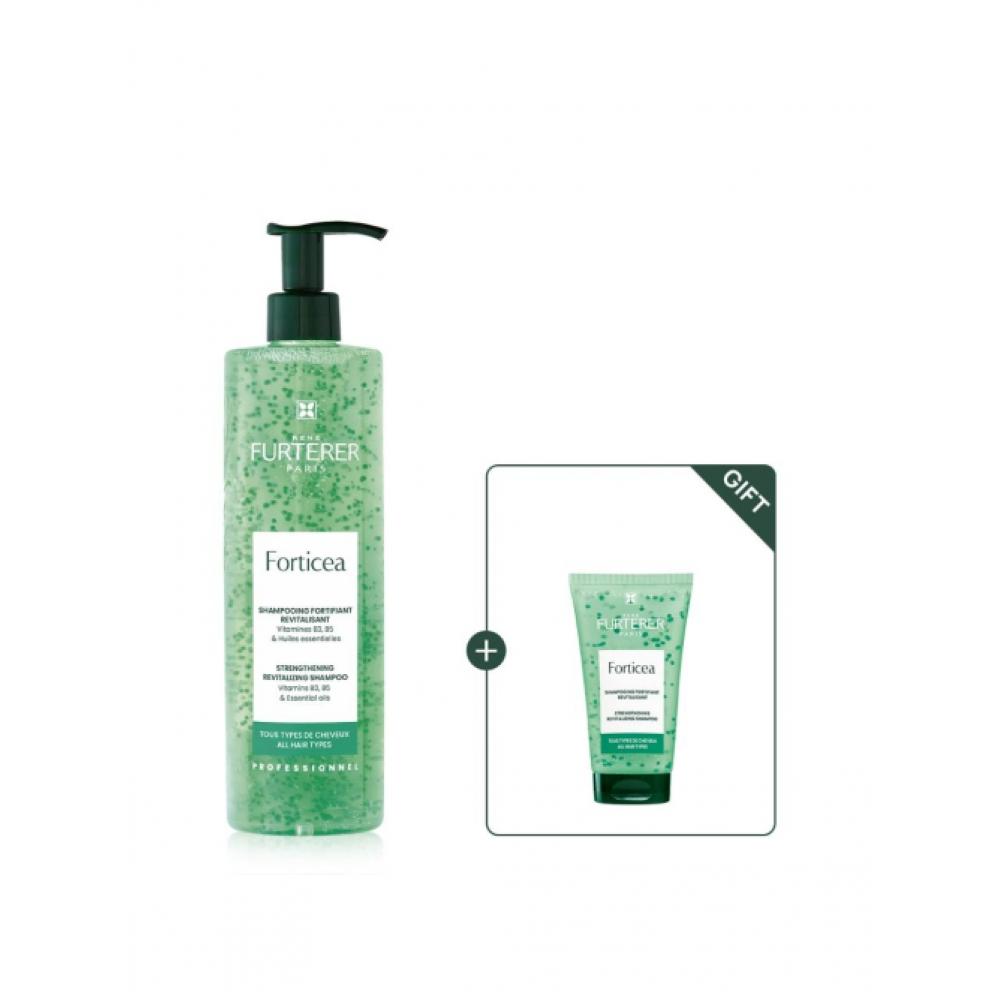 Rene Furterer Forticia Shampoo 600ml  + Forticia Shampoo 50ml 