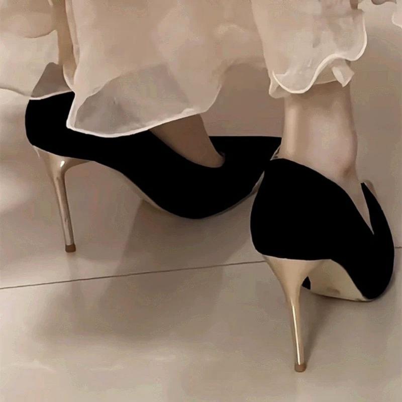 Elegant Ultra High Heels Ladies Patent Pumps Four Season Pointed Toe Thin-heel Women High Heel Wedding Office Career Shoes 35-42