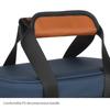 Elegant Bottle Insulated Container With Secure Design For Picnics Parties And Travel Holds 2 Bottles In Black Gray steelblue