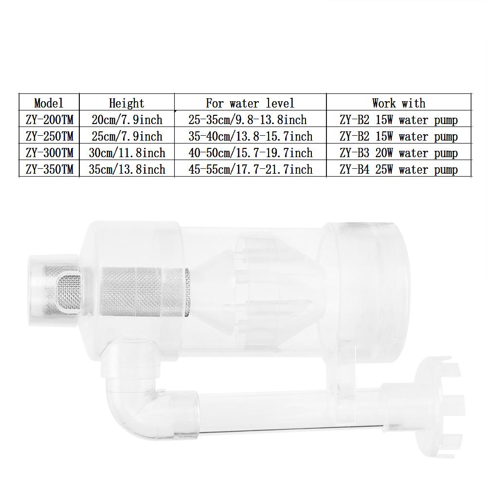 Transparent Aquarium Protein Fish Collector Waste Filter Ornamental Fish Feeding Box