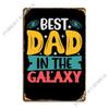 Father Day Metal Plaque Poster Garage Printing Garage Club Wall Mural Tin Sign Poster