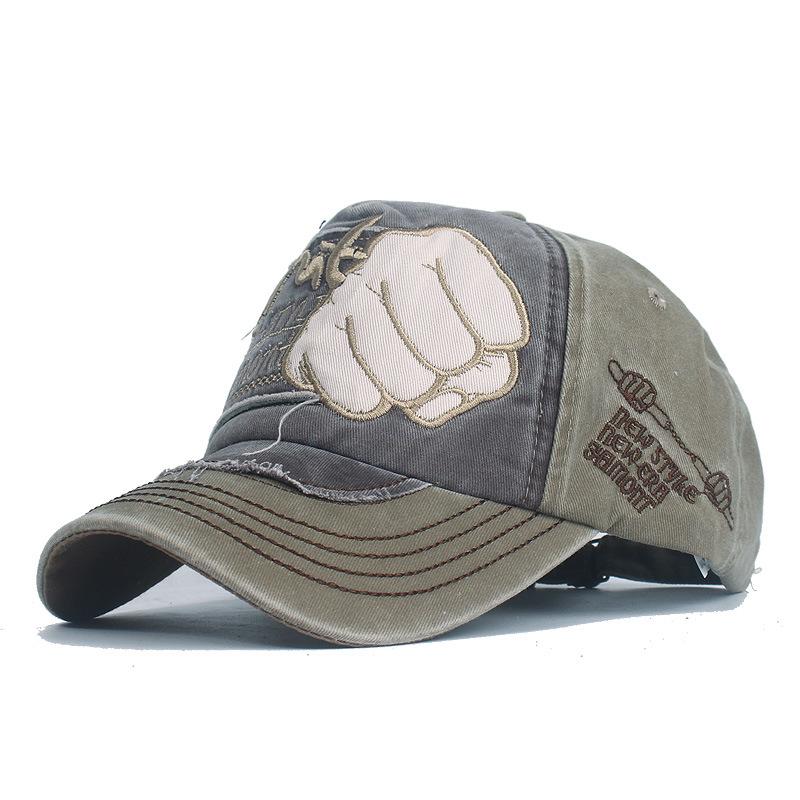 Yeni Moda Beyzbol Kapaklar Erkek Kadın Snapback Kış Şapka Yıkanmış Pamuk Hip Hop Şapka Açık Sonbahar Yaz Rahat Vintage baba şapkası