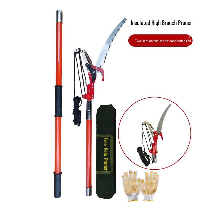 Telescopic Tree Pruner: High-Altitude Garden Shears and Saw for 3-7 Meter Branches