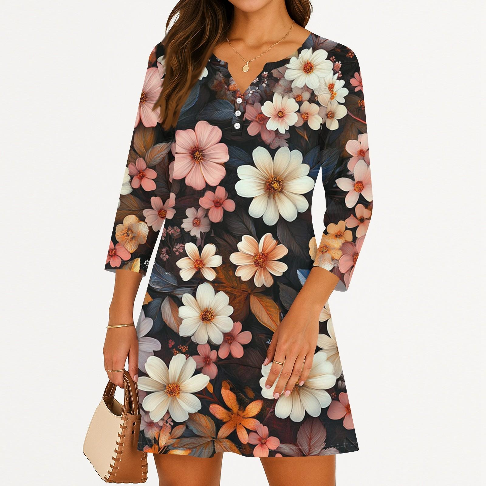 

Женское повседневное платье на лето, платье-майка, свободное пляжное платье с карманами, расклешенный миди-сарафан L чёрный