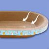 Cardboard Cat Scratcher Bed Scratch Pad Nest Furniture Protector Bowl Sanding Claw Well Scratching