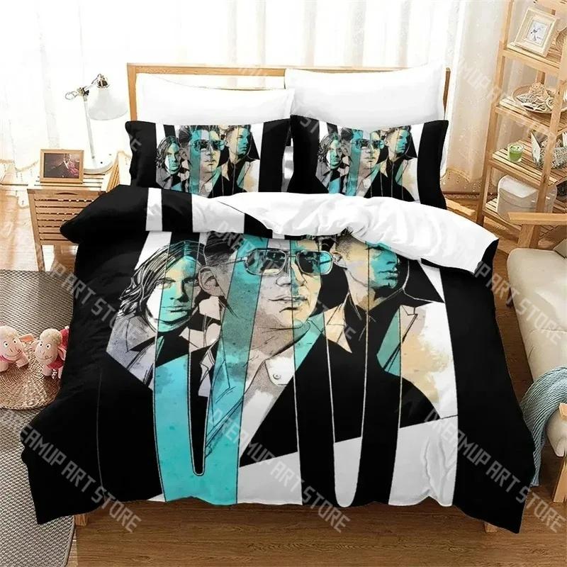 Fashion New Arctic Monkeys Bedding Set Single Twin Full Queen King Size Bed Set Kids Bedroom Duvetcover Sets Bed Sheet Set
