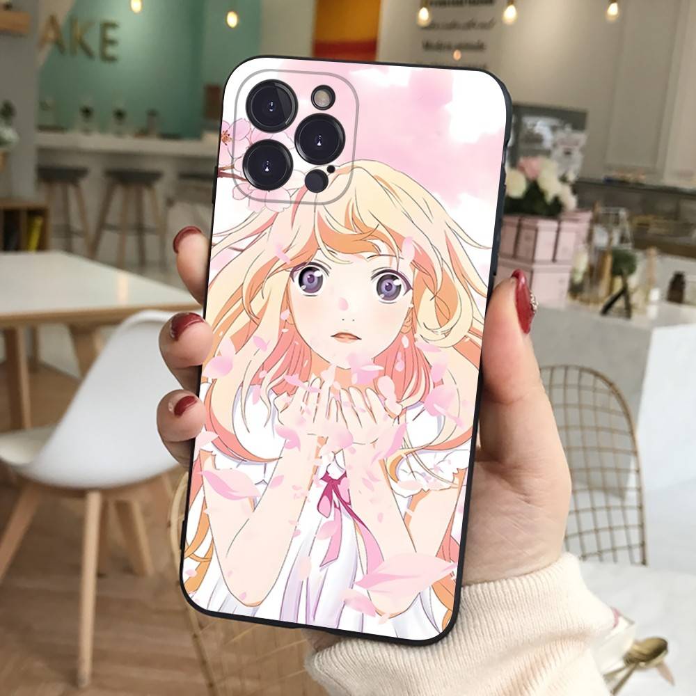 Your Lie In April Phone Case For IPhone 16 15 14 13 12 11 17 Pro Max Simplicity Back TPU Soft Case