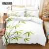 Geometric Flowers King Queen Duvet Cover Abstract Floral Bedding Set Colorful Modern Art Polyester Quilt Cover