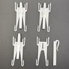 20PCS Curtain Strap Adjustable Curtain Hook Durable Stable Butterfly Hook Lightweight Easy Install Curtain Accessory Home Window