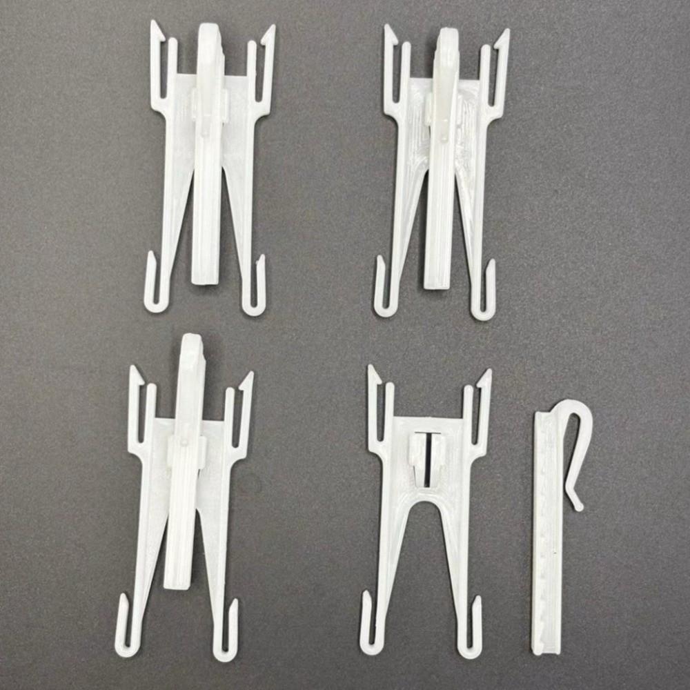 20PCS Curtain Strap Adjustable Curtain Hook Durable Stable Butterfly Hook Lightweight Easy Install Curtain Accessory Home Window