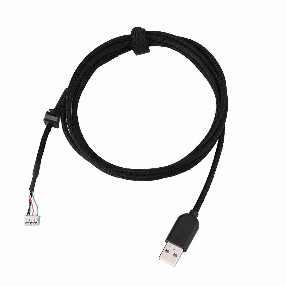 Dayanıklı USB Fare Kablosu Örgülü Tel USB Şarj Fare Kablosu Logitech G502 Oyun Faresi için