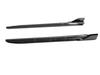 BMW X6 F16 Black Warrior Style Body Kit: Front Lip, Rear Lip, Side Skirts, Carbon Fiber Pattern.