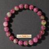 Regali Festivi Bracciale con Perle di Apatite Blu Pietra Naturale Gioielli alla Moda Rilassanti Per Uomo e Donna Accessorio Semplice Versatile per l'Uso Quotidiano