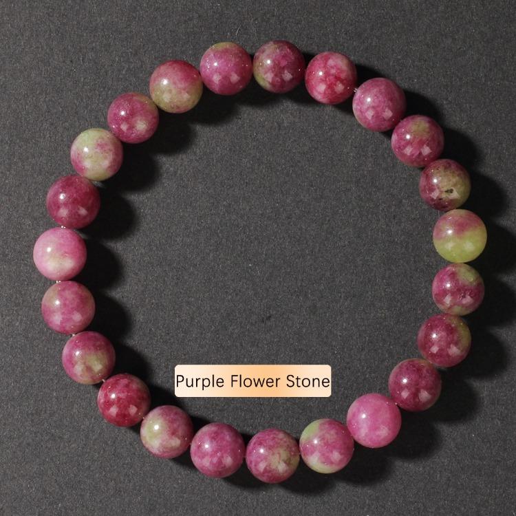 Regali Festivi Bracciale con Perle di Apatite Blu Pietra Naturale Gioielli alla Moda Rilassanti Per Uomo e Donna Accessorio Semplice Versatile per l'Uso Quotidiano