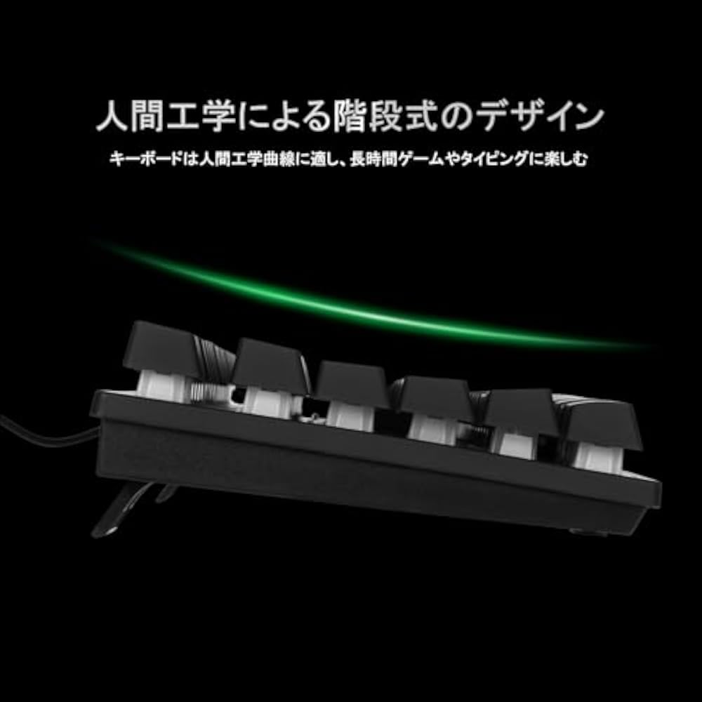 Conjunto de Teclado e Mouse Gamer CHONCHOW Layout Japonês Compatível com PS5 PS4 Switch com “Sem Conversão”...