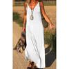 Womens Summer V Neck Tank Dress With Stripes And Beads For Casual Travel