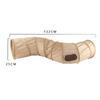 Fun Foldable Cat Tunnel Tube S-shaped Suede Kitten Drill Bucket Collapsible 3 Holes Pet Rolling Dragon Cat Toys