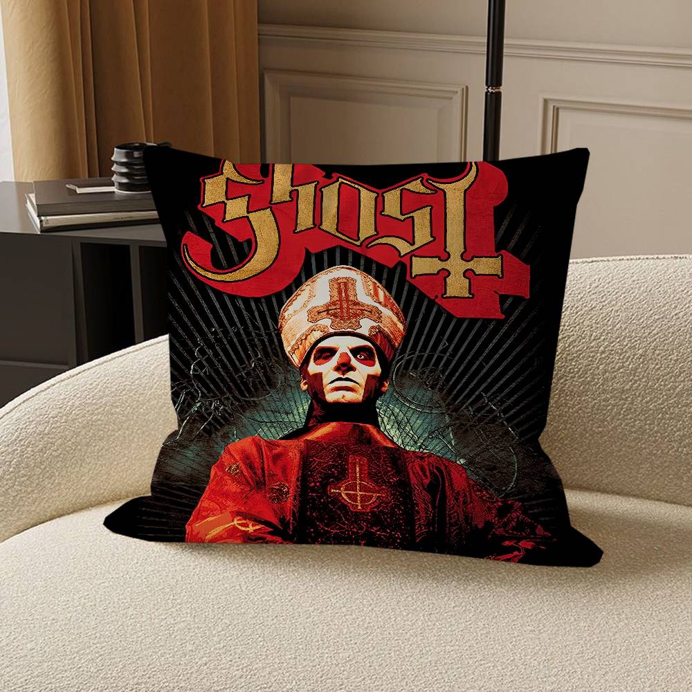 Pop Band T-The Ghosts Pillowcase Toon Gift Cushion Cover Bedroom Home Sofa Chair Seat Decor Pillow Case