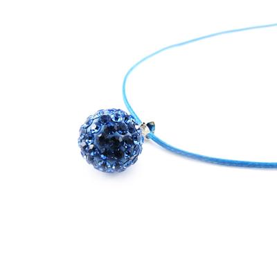 [J1363] - Blue 'Sissi' Designer Necklace