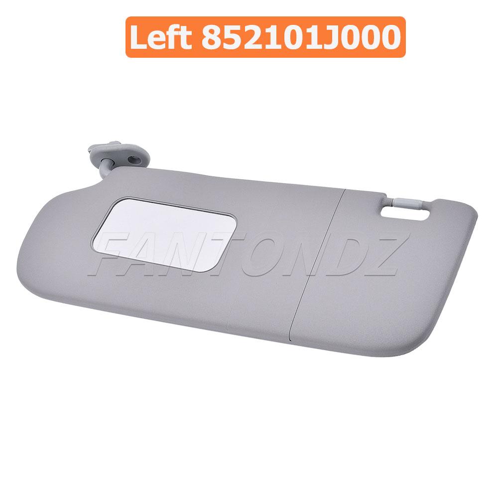 852101J000 For Hyundai I20 2008-2018 Sun Visor With Makeup Mirror 852201J000 Left Or Right Replacement Interior Sunshade