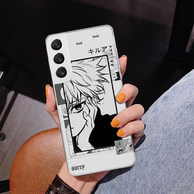 Hunter X Killua Phone Case For Samsung Galaxy S24 S25 Edge S26 Ultra S23 S22 S21 Plus S20 FE + Personalized Print Cover Galaxy S