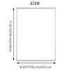 ABWR-2 Picture Frames, A4 Silver Picture Frames, With Unbreakable S, Picture Frames For Family Photos, 21X30 CM