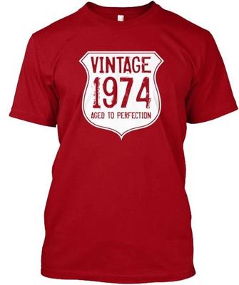 Maglietta Vintage 1974 Made in USA Taglie dalla S alla 5XL