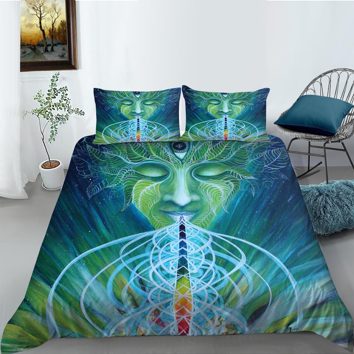 

Постельное белье в экзотическом стиле, пододеяльник, пододеяльники, покрывало, комплект постельного белья из микрофибры, мягкая моющаяся, одинарный, двойной размер Single 135x200cm