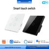 Graffiti Smart Touch WiFi Switch - US/EU Standard, Single Neutral, Universal Tempered Glass, Voice-Control Enabled with Timer
