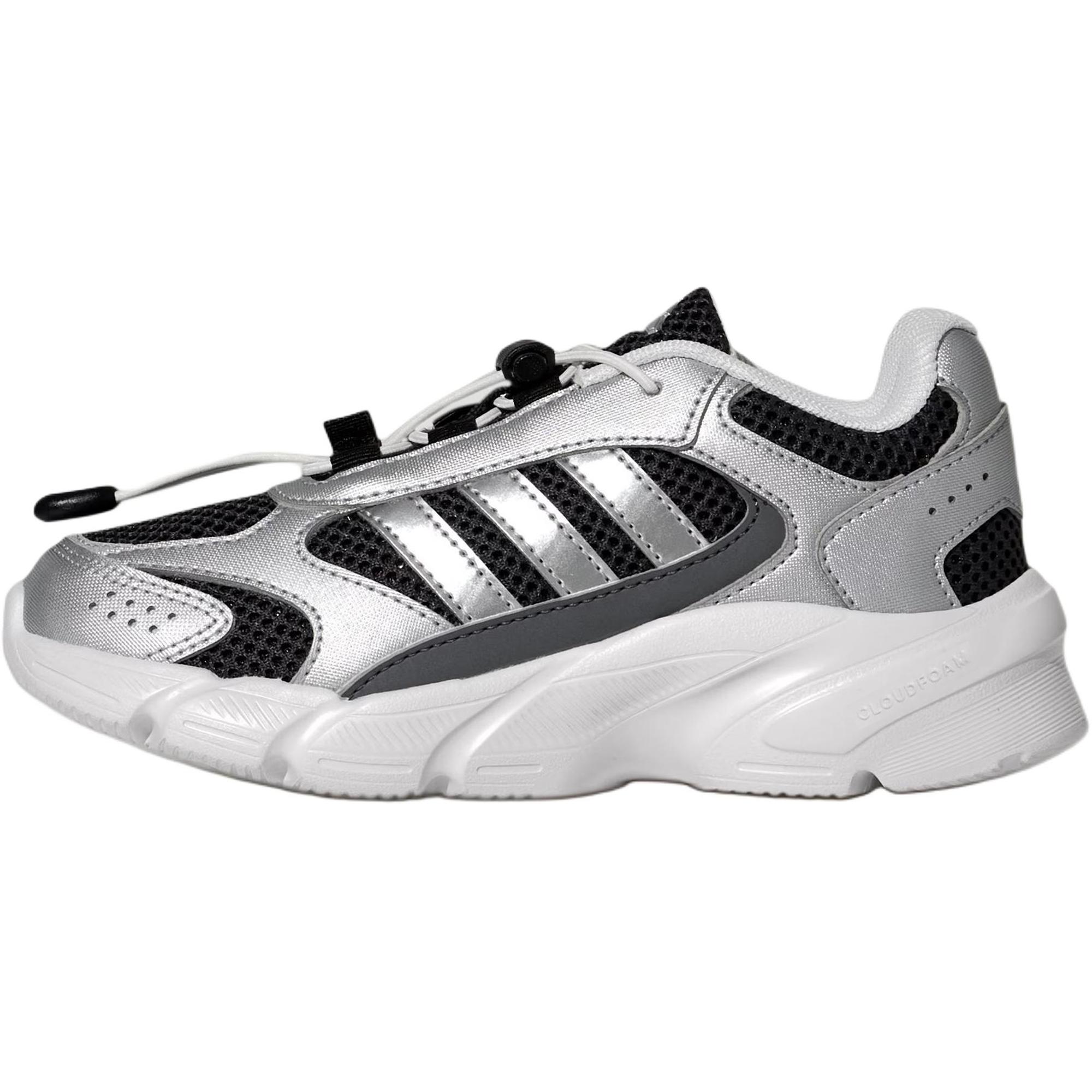 Adidas CRAZYCHAOS 2000 Fabric Low top Kids Lifestyle Shoes Silver Black Kids  KH5646 28