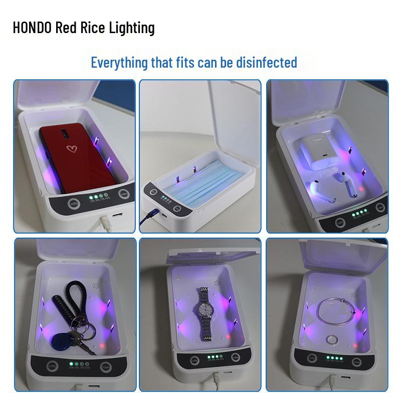 Portable UV Phone Sterilizer Box - Multifunctional Home Disinfection Box In Stock