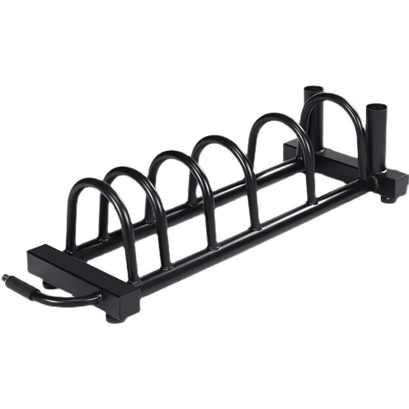 Mobile Olympic Barbell Plate Storage Rack
